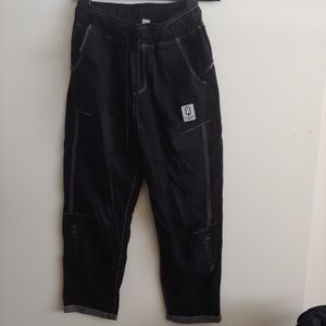 Black joggers